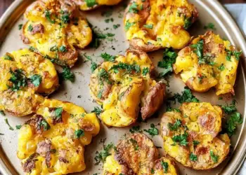 smashed potatoes recipe featured