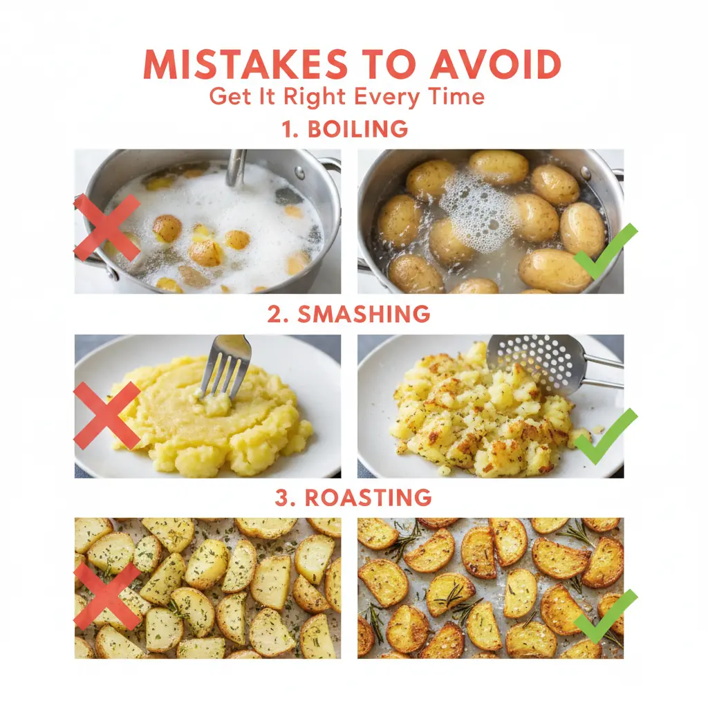 smashed potatoes recipe common mistakes
