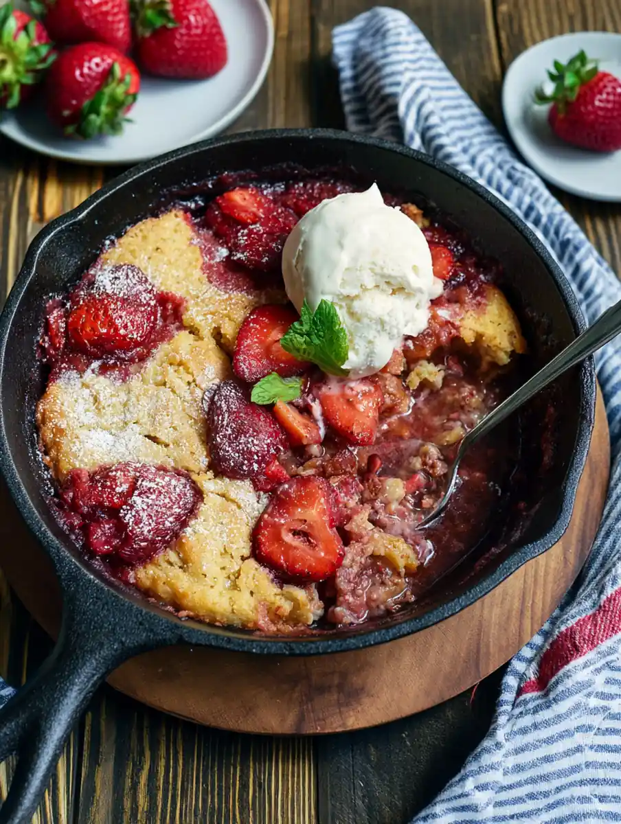 Why you'll love sourdough strawberry cobbler recipe