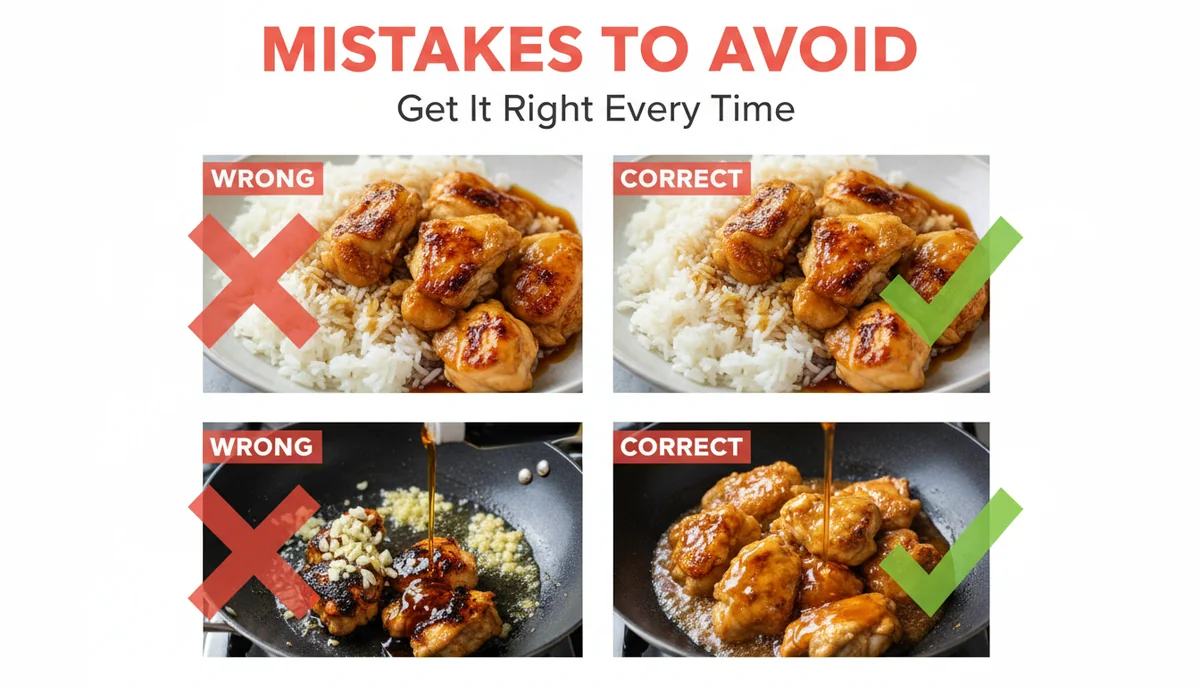 soy glazed chicken rice bowl common mistakes