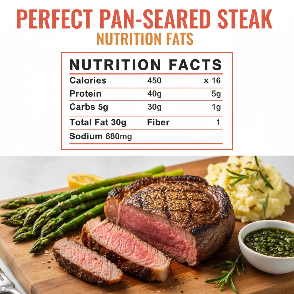 steak dinner ideas nutritional information