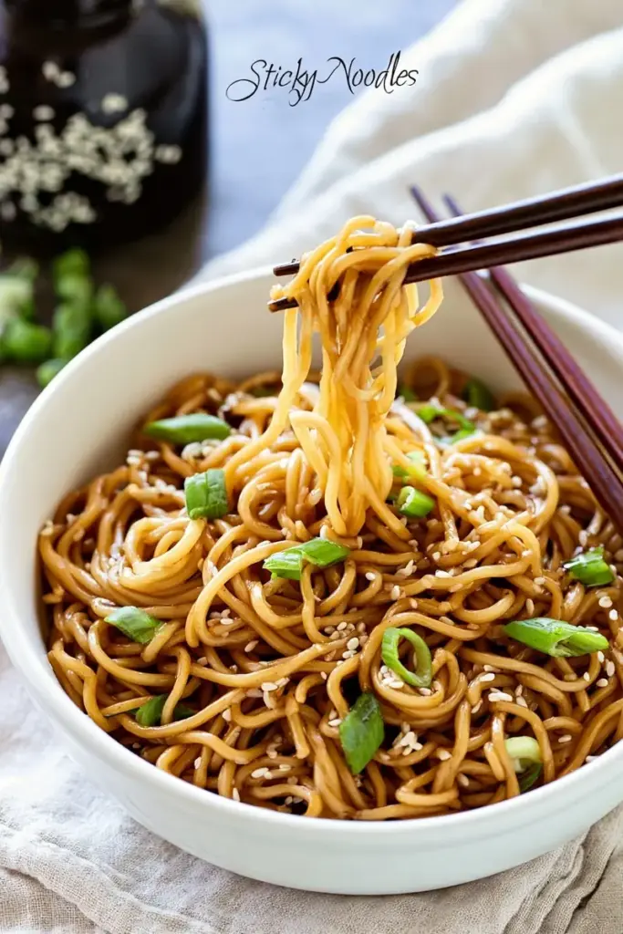 sticky noodles recipe recipeCard1