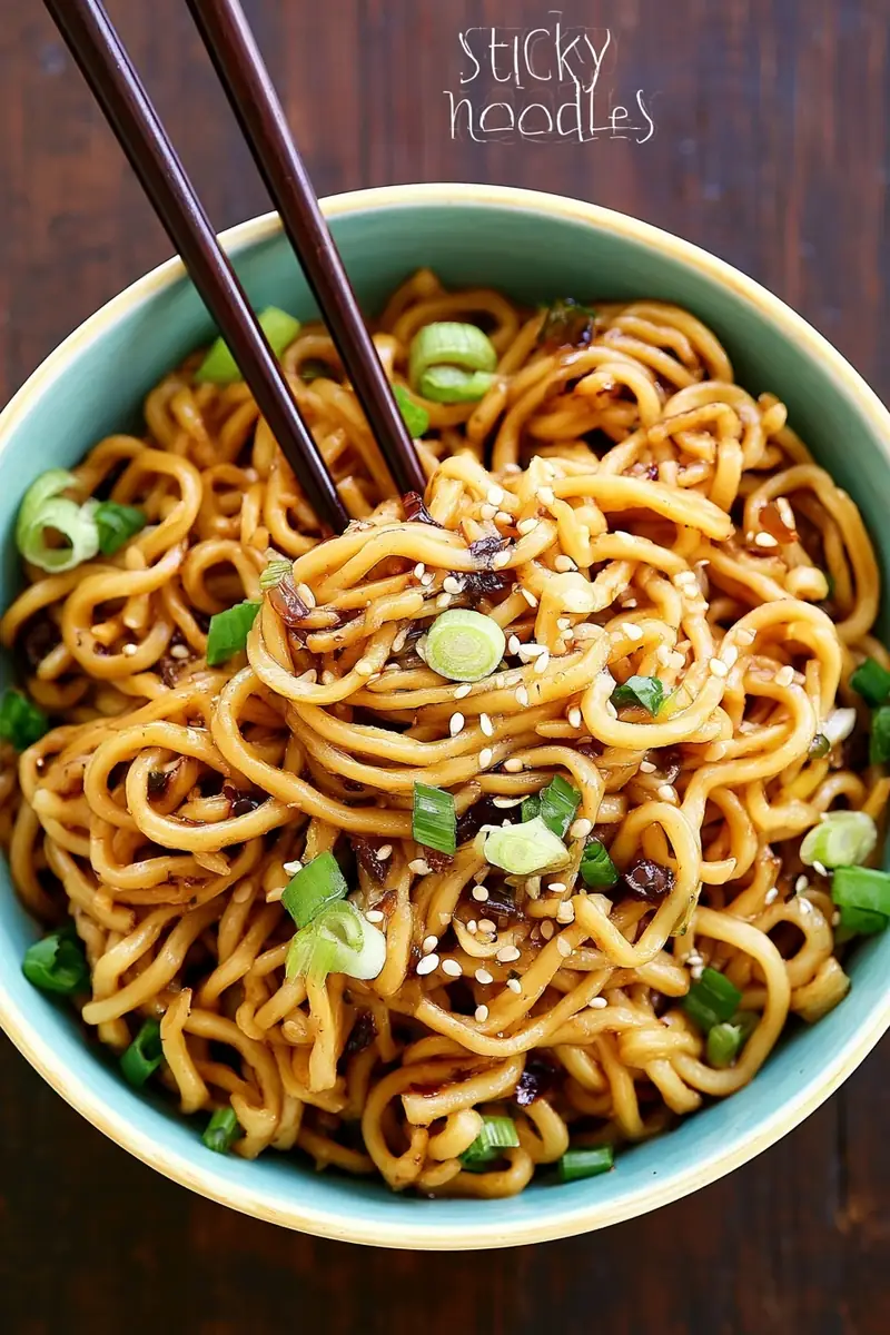 Why you'll love sticky noodles recipe