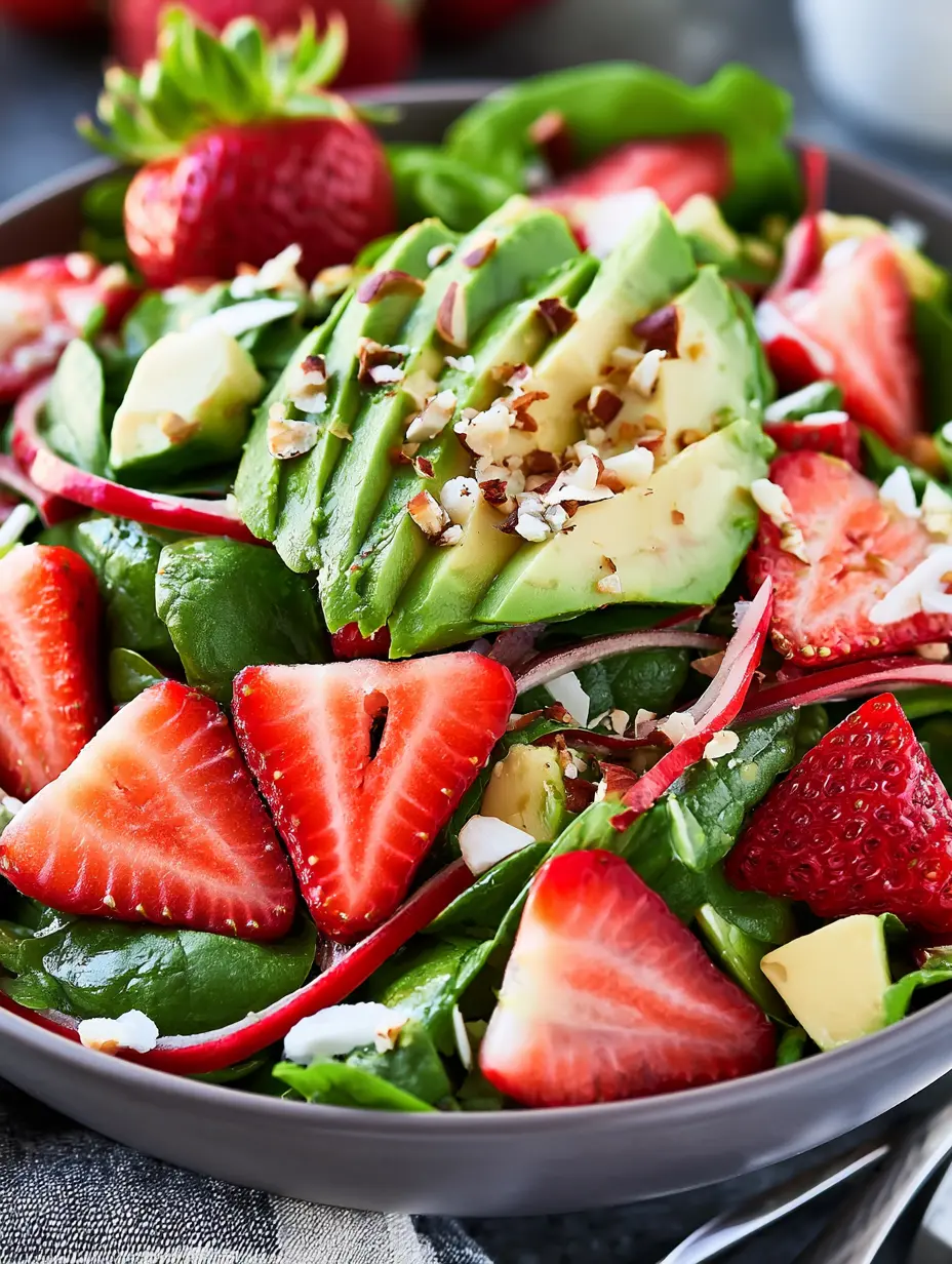 Why you'll love strawberry avocado spinach salad recipe