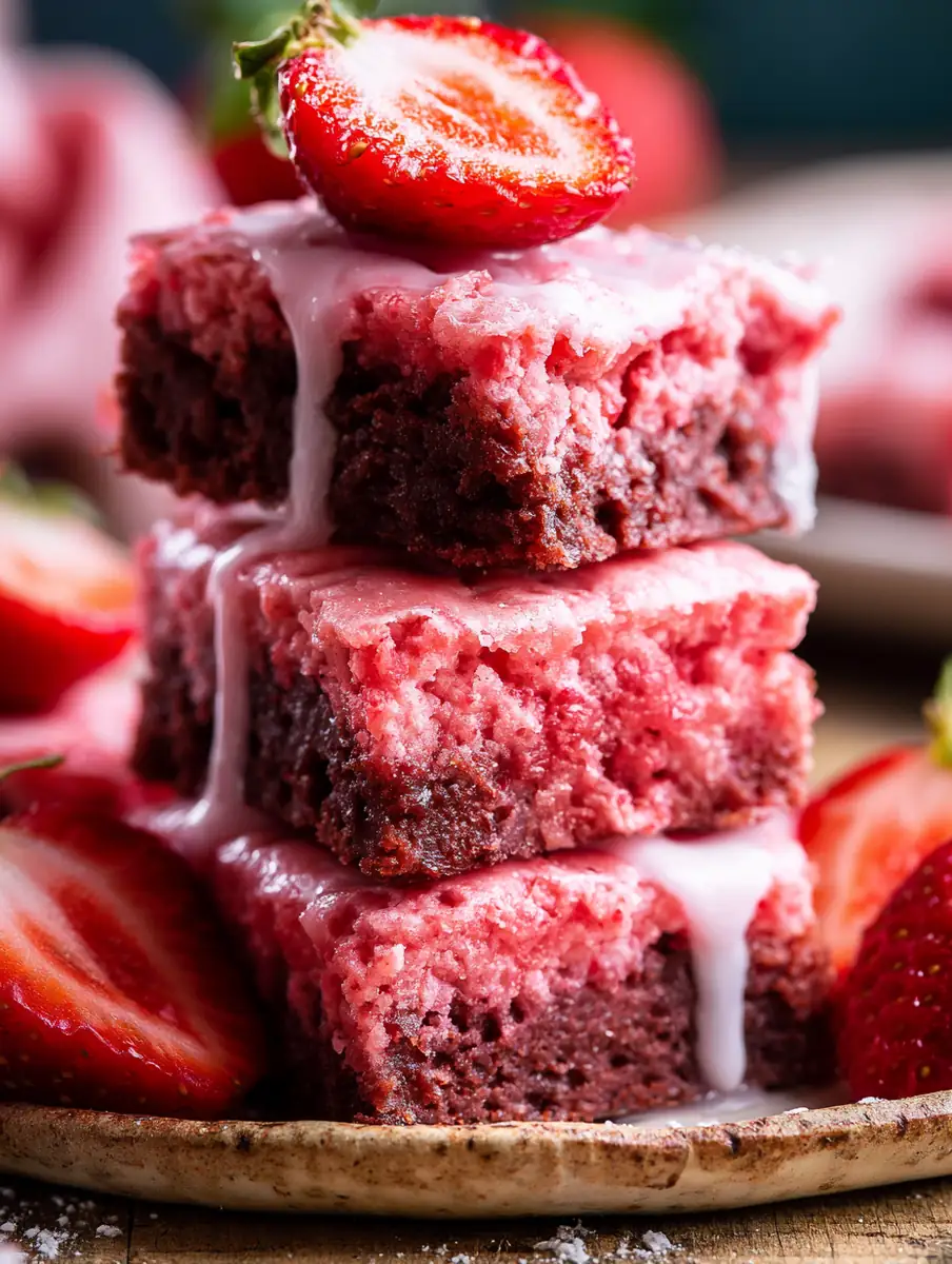 Why you'll love strawberry brownies recipe