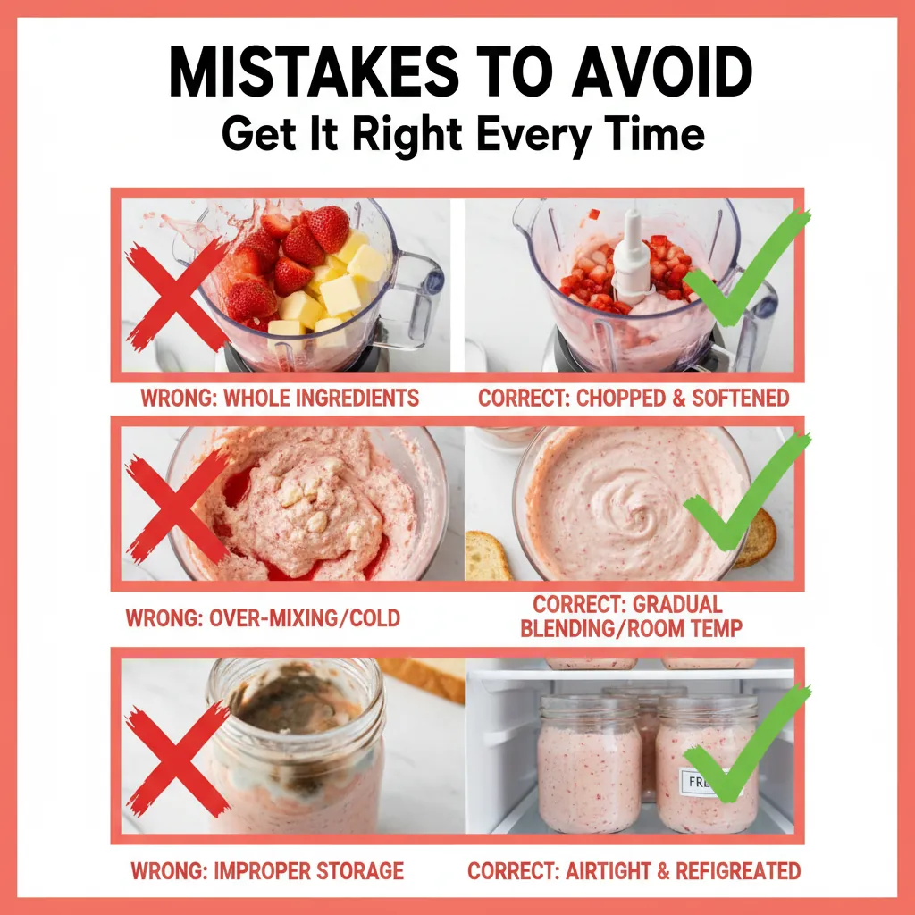 strawberry butter recipe common mistakes