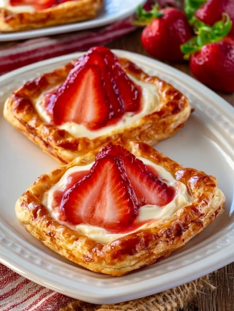 strawberry cheesecake danishes recipe recipeCard1