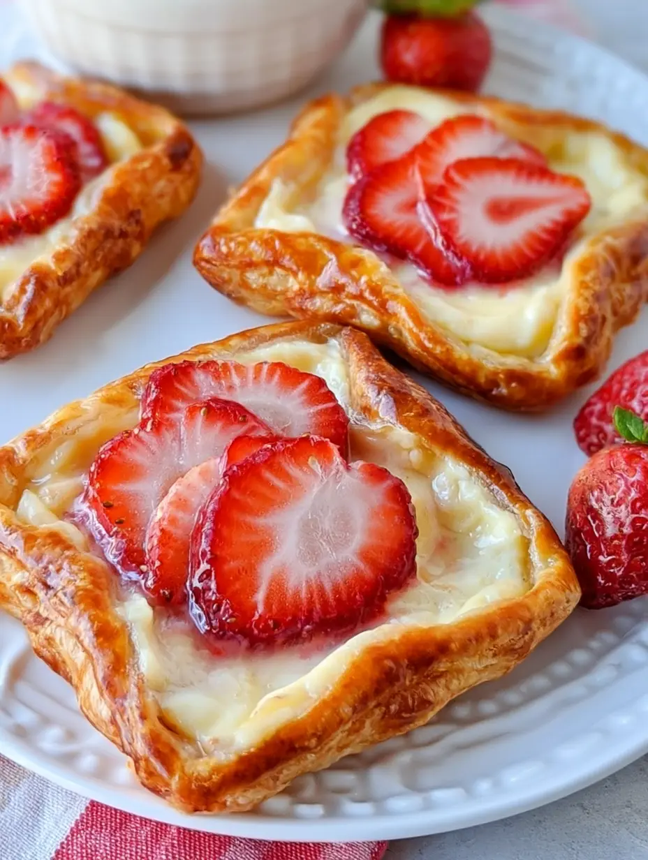 Why you'll love strawberry cheesecake danishes recipe