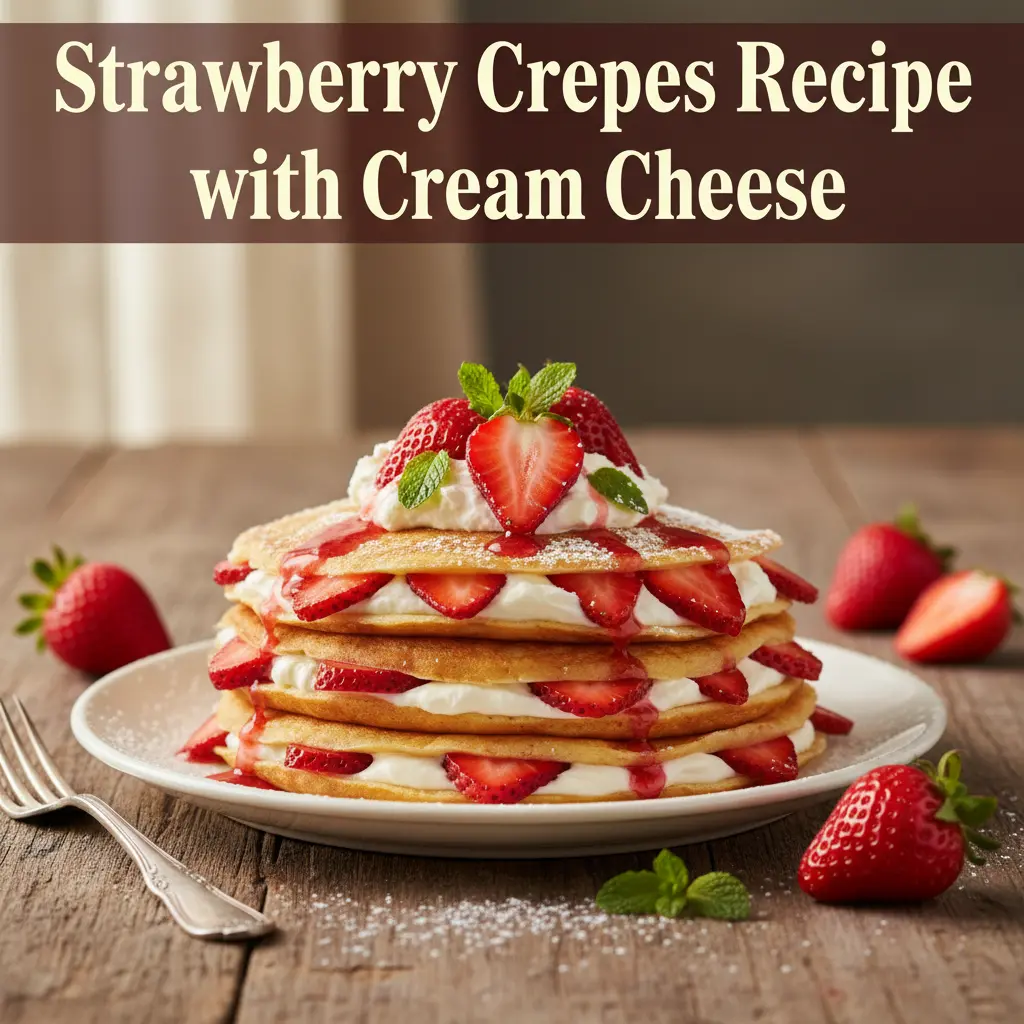 Why you'll love strawberry crepes recipe