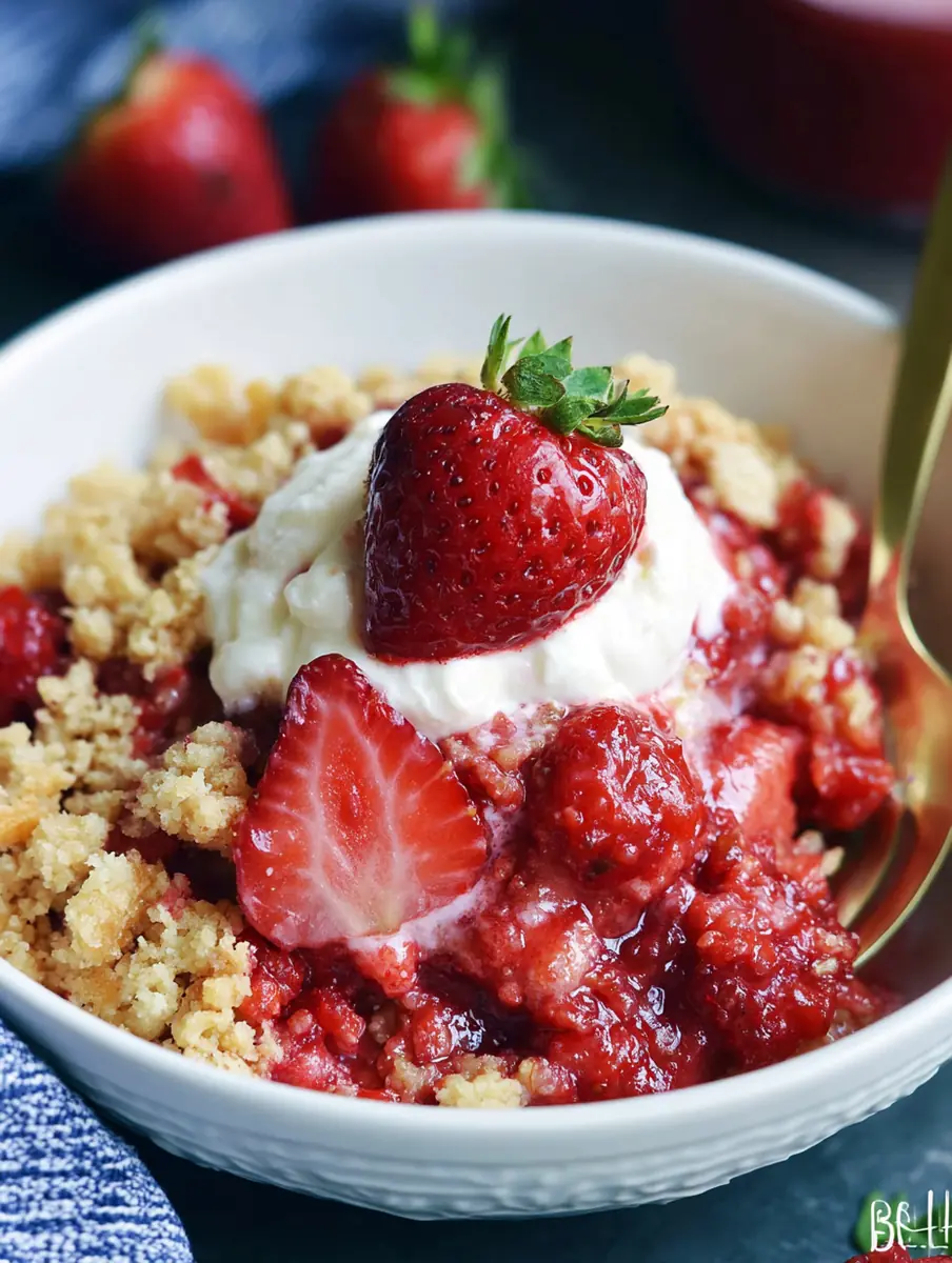 Why you'll love strawberry crisp recipe