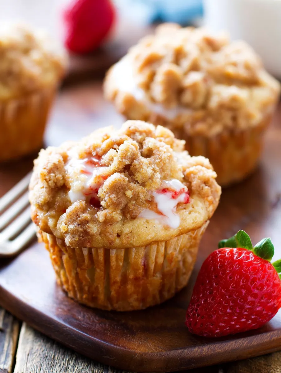 Why you'll love strawberry crumb cake muffins recipe