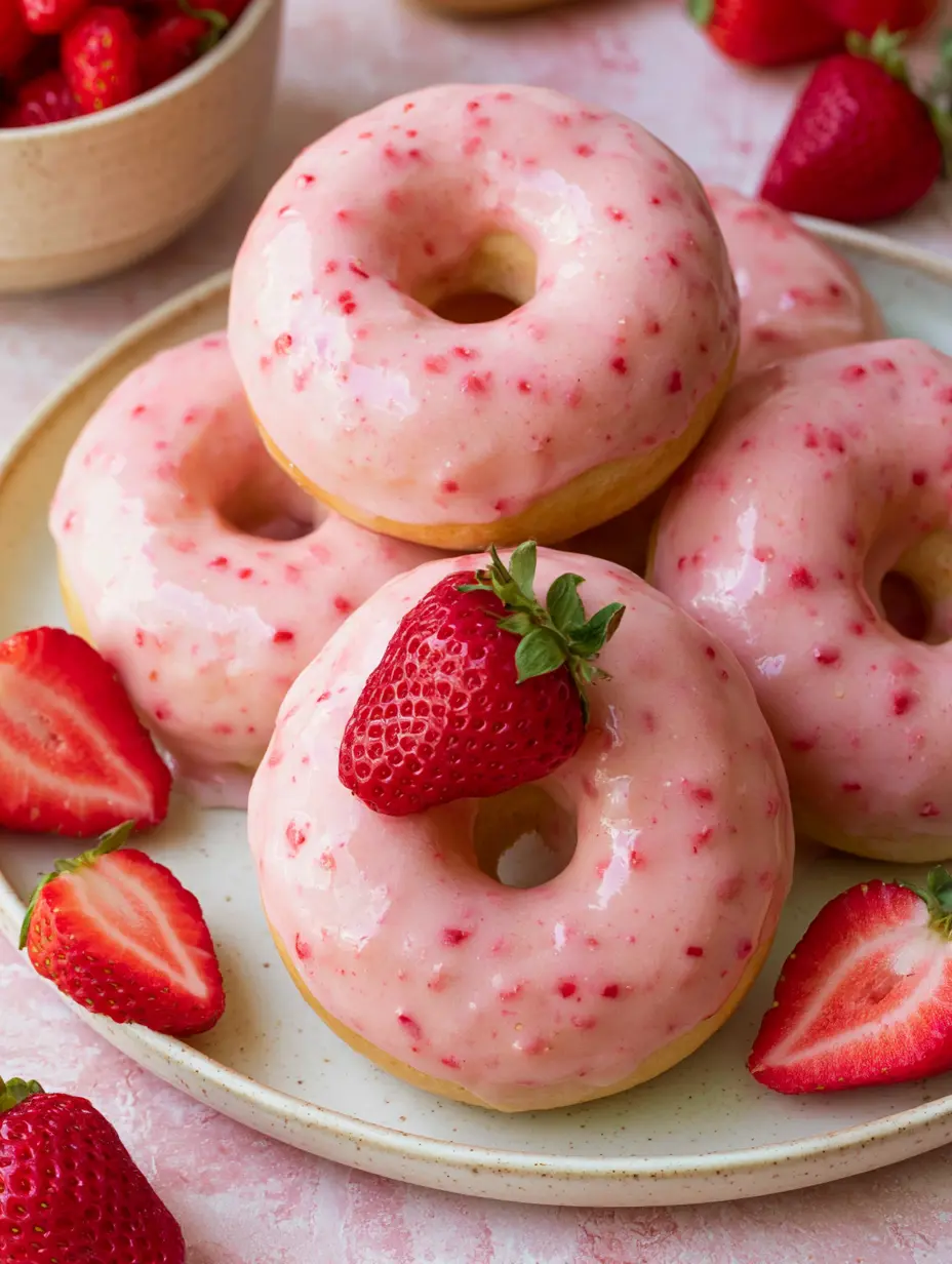 Why you'll love strawberry glazed donuts recipe