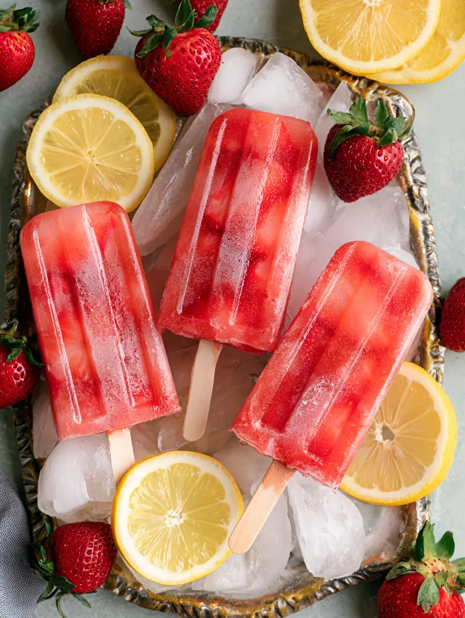 Why you'll love strawberry lemonade popsicles recipe