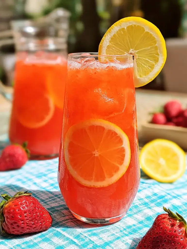 strawberry lemonade recipe recipeCard1