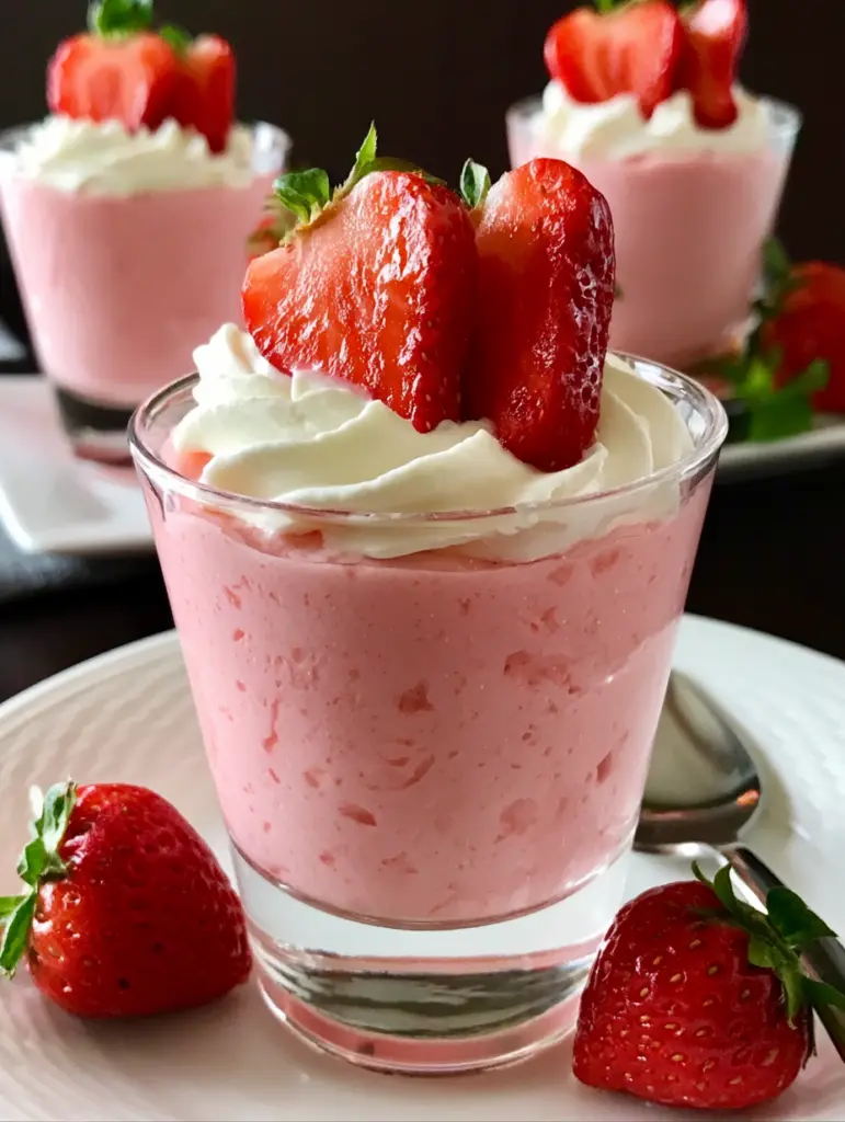 strawberry mousse recipe recipeCard1