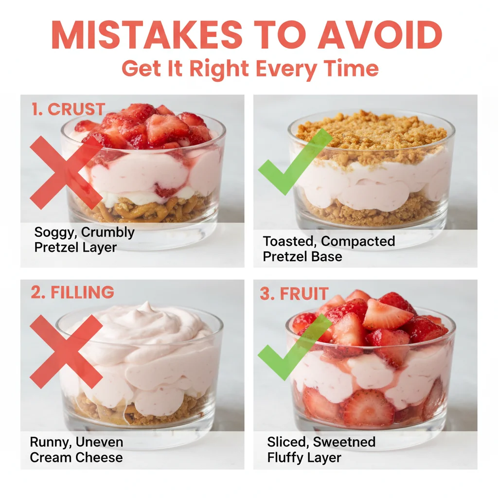 strawberry pretzel salad parfaits recipe common mistakes