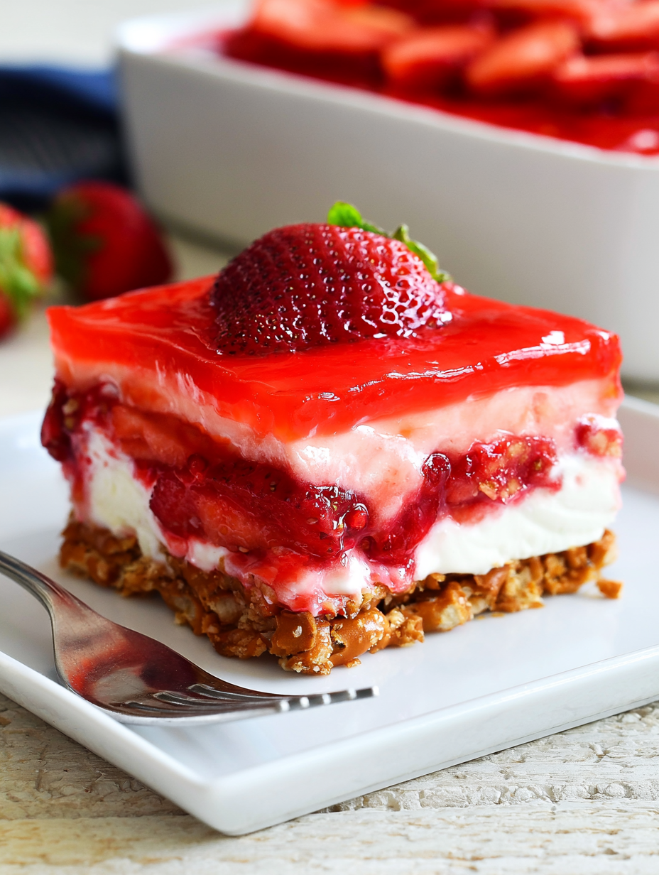 Why you'll love strawberry pretzel salad recipe