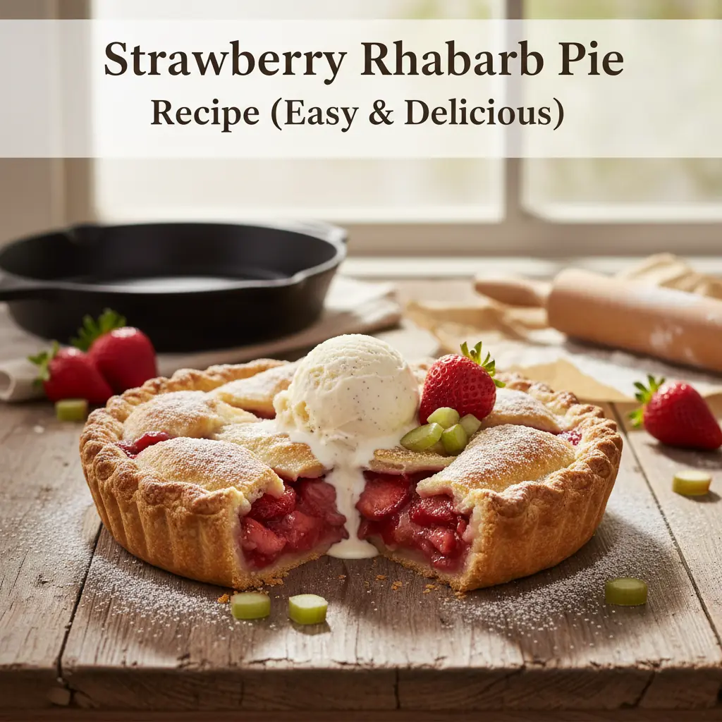 Why you'll love strawberry rhubarb pie recipe