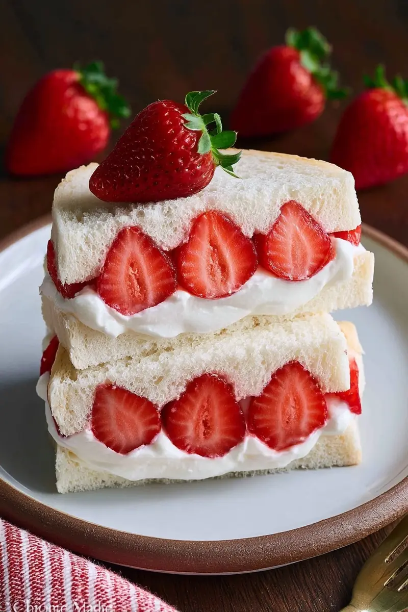 Why you'll love strawberry sando recipe