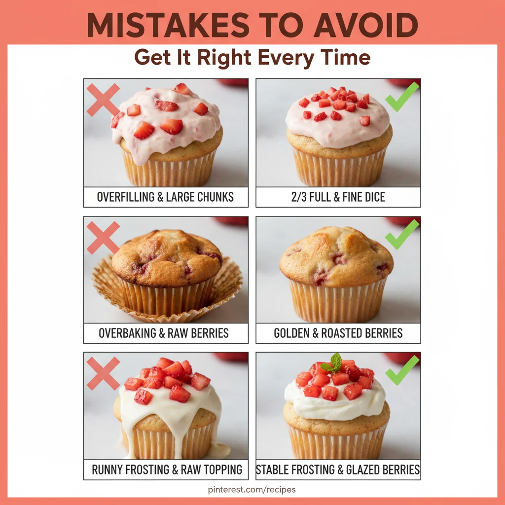 strawberry shortcake cupcakes recipe common mistakes