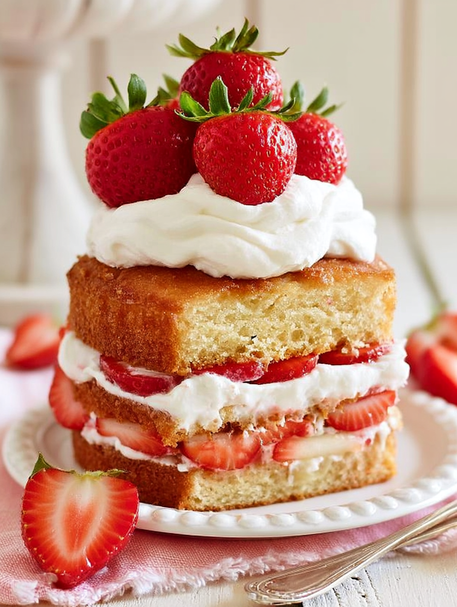 Why you'll love strawberry shortcake layer cake recipe