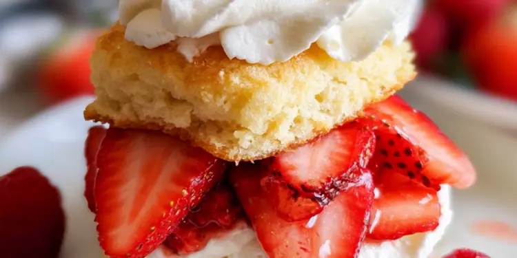 strawberry shortcake recipe featured