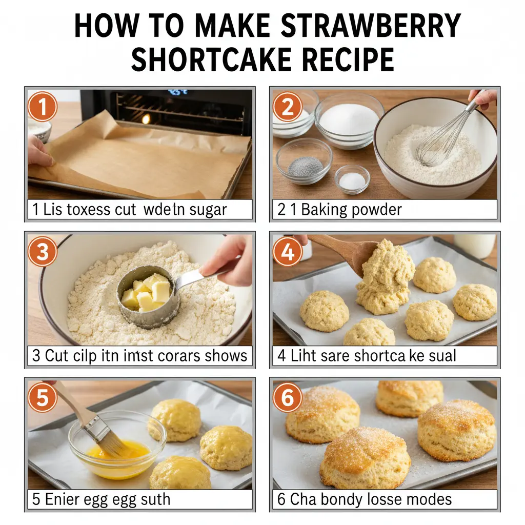 How to make strawberry shortcake recipe
