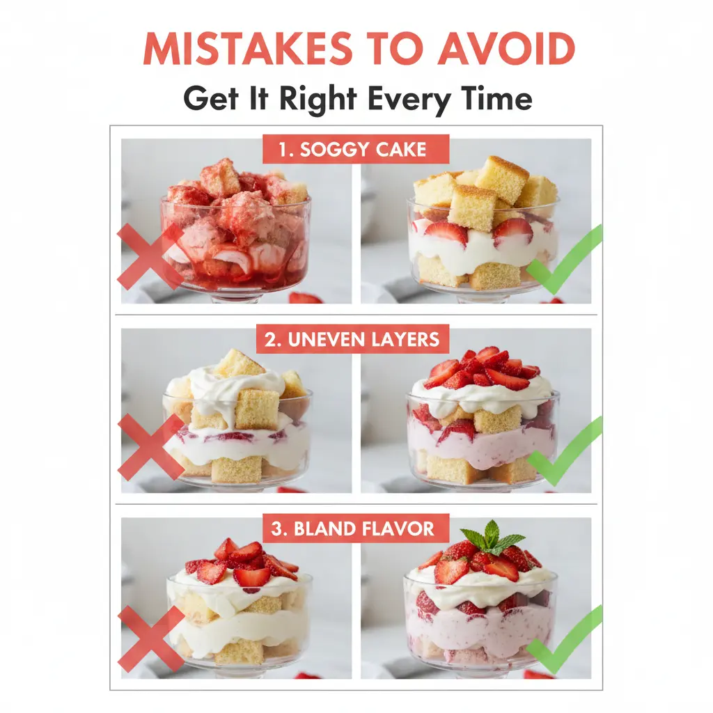 strawberry shortcake trifles recipe common mistakes