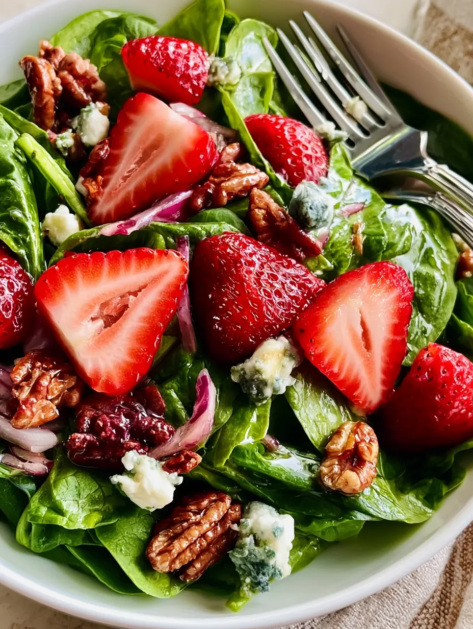 Why you'll love strawberry spinach salad