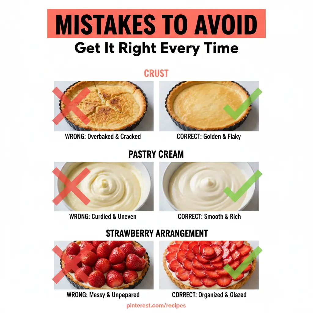 strawberry tart recipe common mistakes