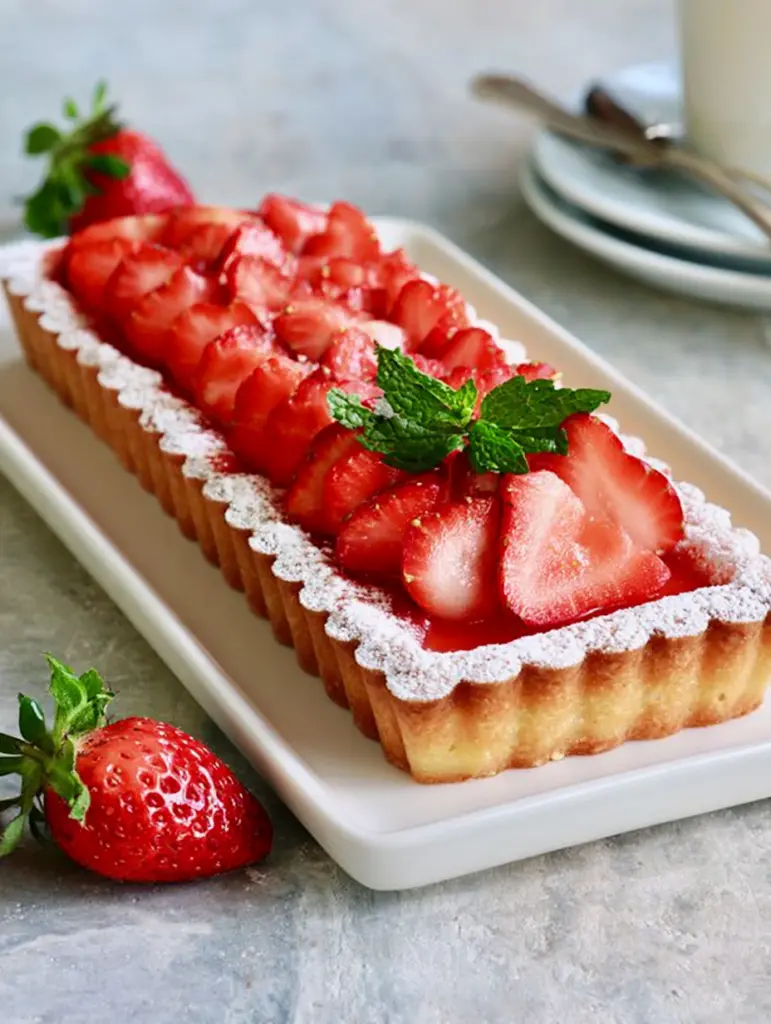 strawberry tart recipe recipeCard1