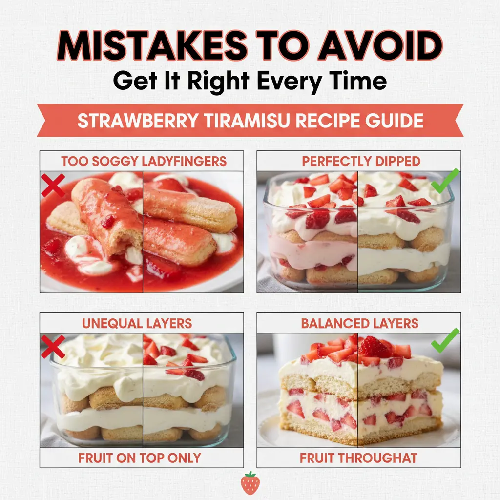 strawberry tiramisu recipe common mistakes