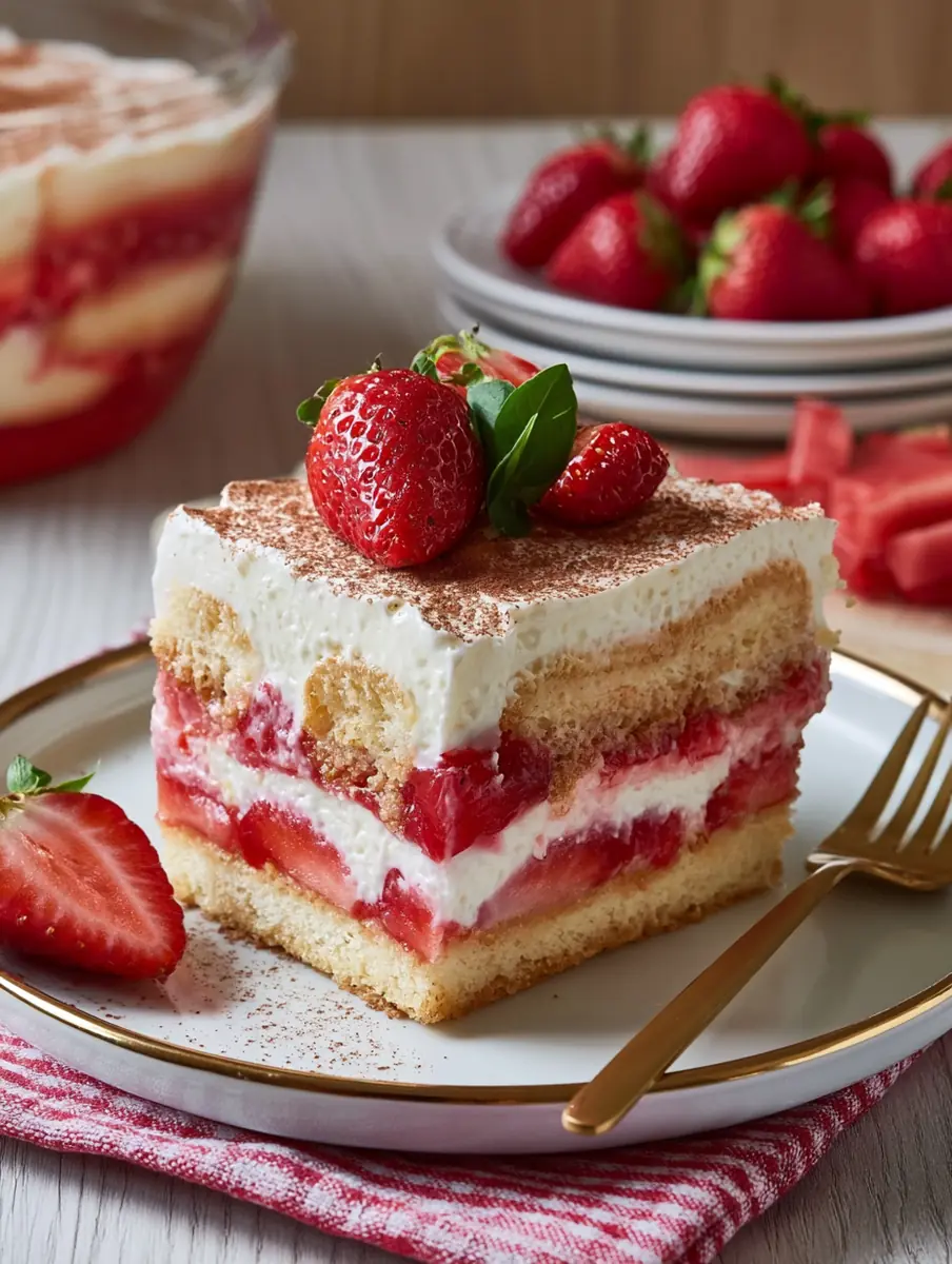 Why you'll love strawberry tiramisu recipe