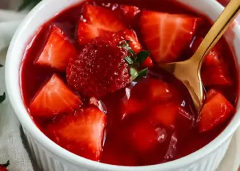 strawberry topping recipe featured