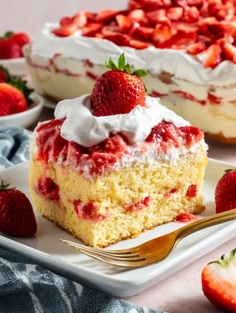 strawberry tres leches cake recipe recipeCard1