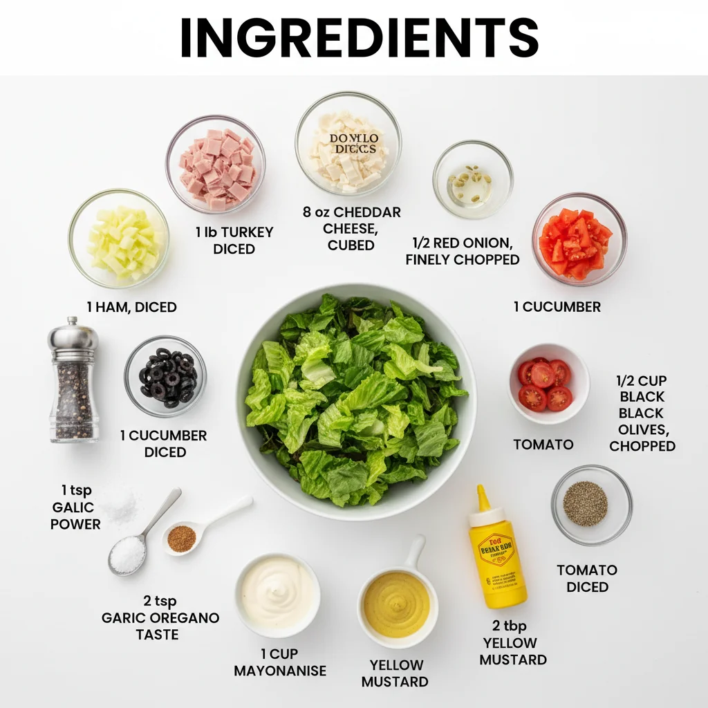 sub in a tub recipe ingredients