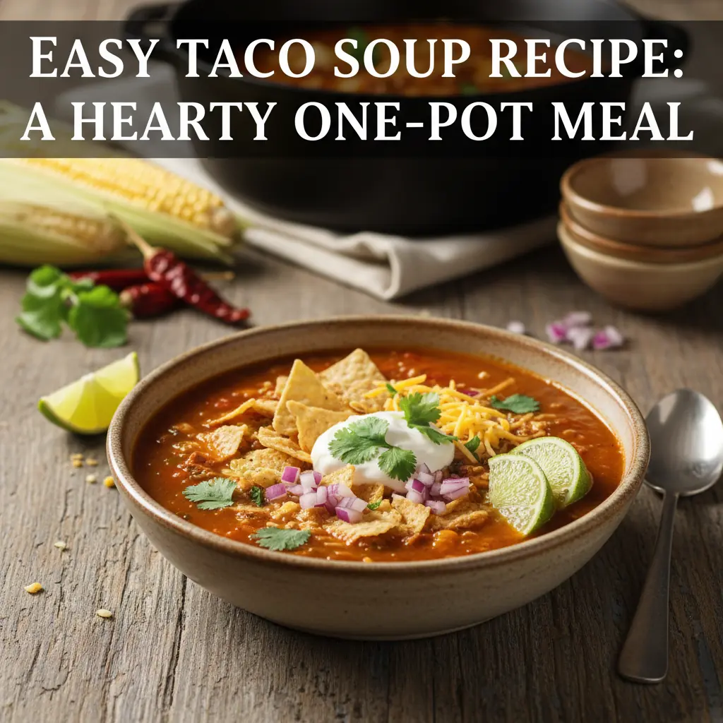 taco soup recipe recipe