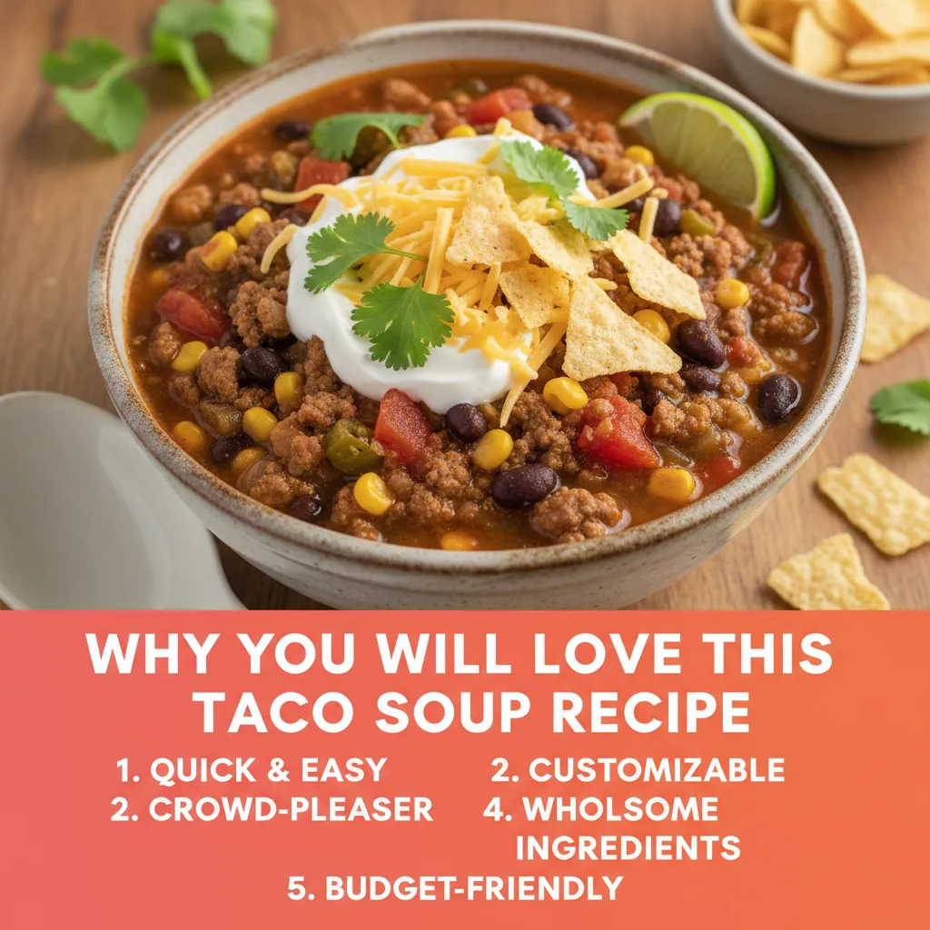 taco soup recipe ingredients