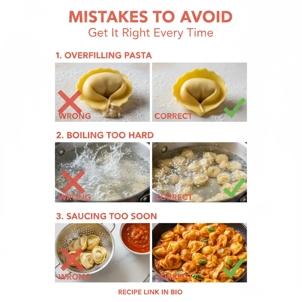 tortellini recipe common mistakes