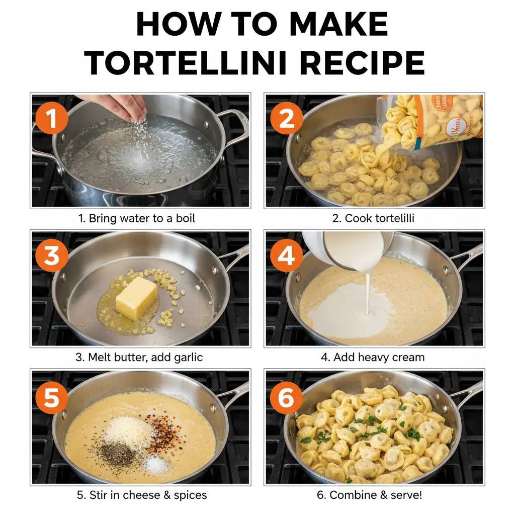 How to make tortellini recipe