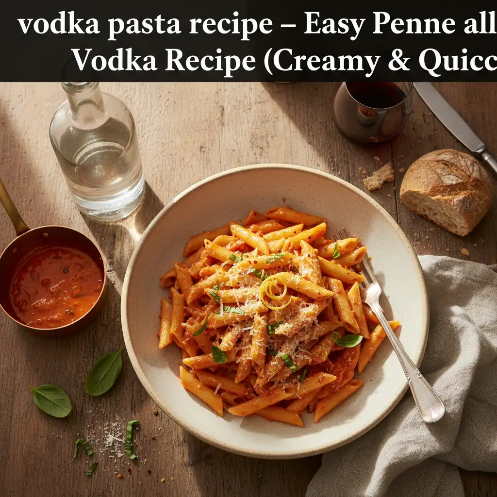 vodka pasta recipe featured