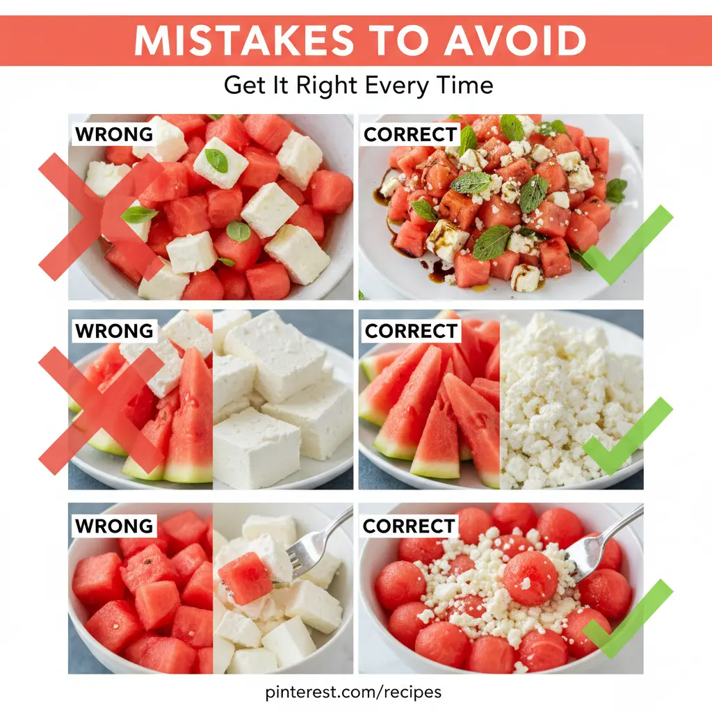 watermelon feta salad common mistakes