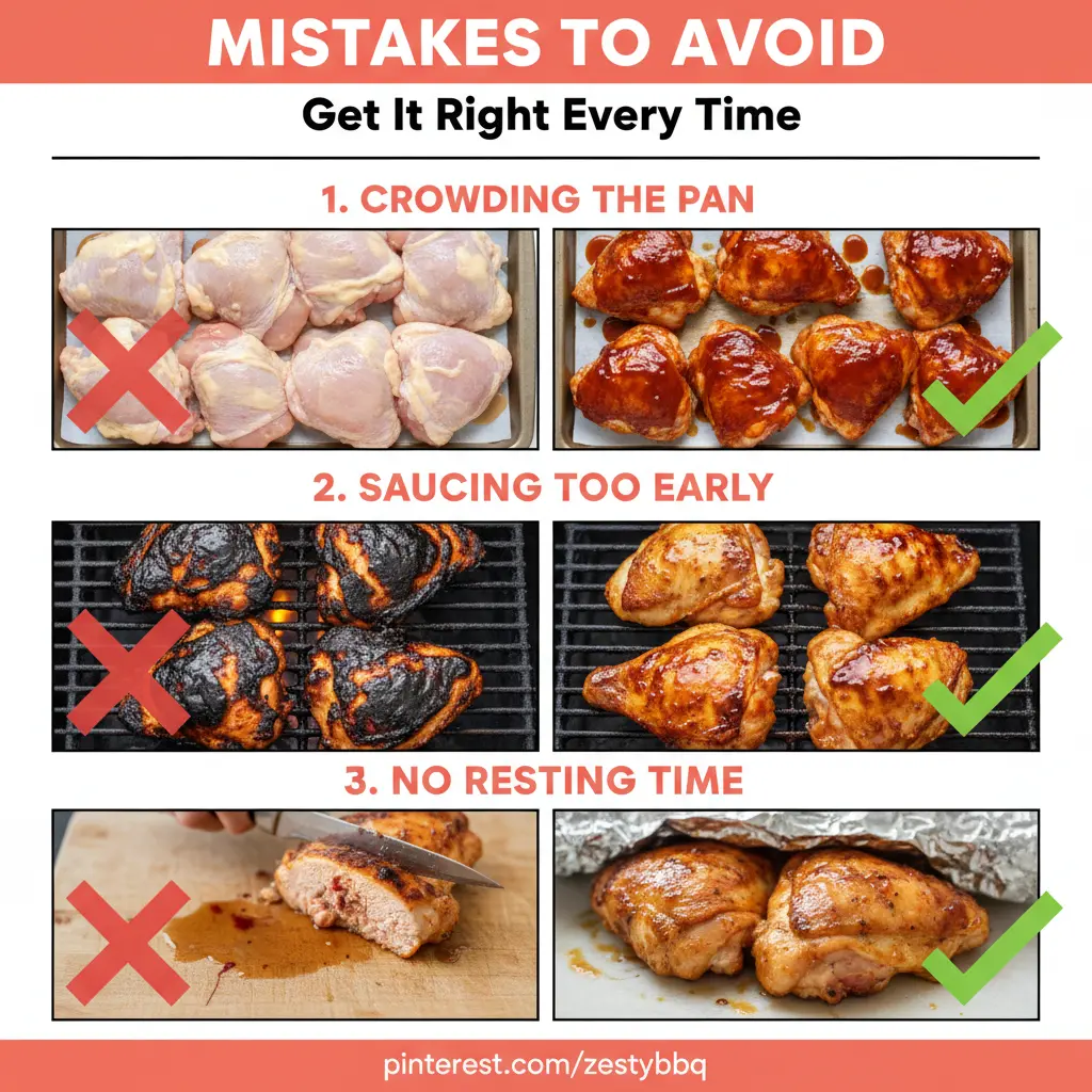 zesty BBQ chicken thighs recipe common mistakes